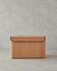 English Home Gina Bambu Saklama Kutusu 28X20X18 cm Kahve