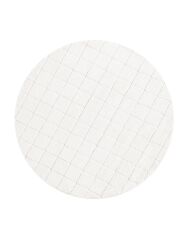 English Home Soft Touch Rabbit Pelüş Halı Bej Beyaz - 120 CM