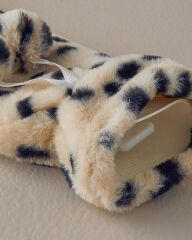 English Home Spotty Sıcak Su Torbası 33x19 cm Krem Siyah