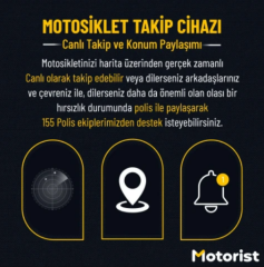 Motorist Motosiklet Takip Cihazı