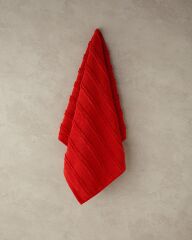 Plume Way Pamuklu Yüz Havlusu 50x80 cm Kırmızı