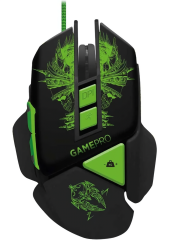 Polosmart PGS302 Kablolu LED Aydınlatma Programlanabilir Ağırlıklı 7200DPI Gaming Oyuncu Mouse Siyah