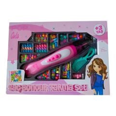 Girl's Creator Otomatik Saç Örgü Makinesi OYUNCAK SAÇ ÖRME MAKİNESİ BONCUK TAKMA