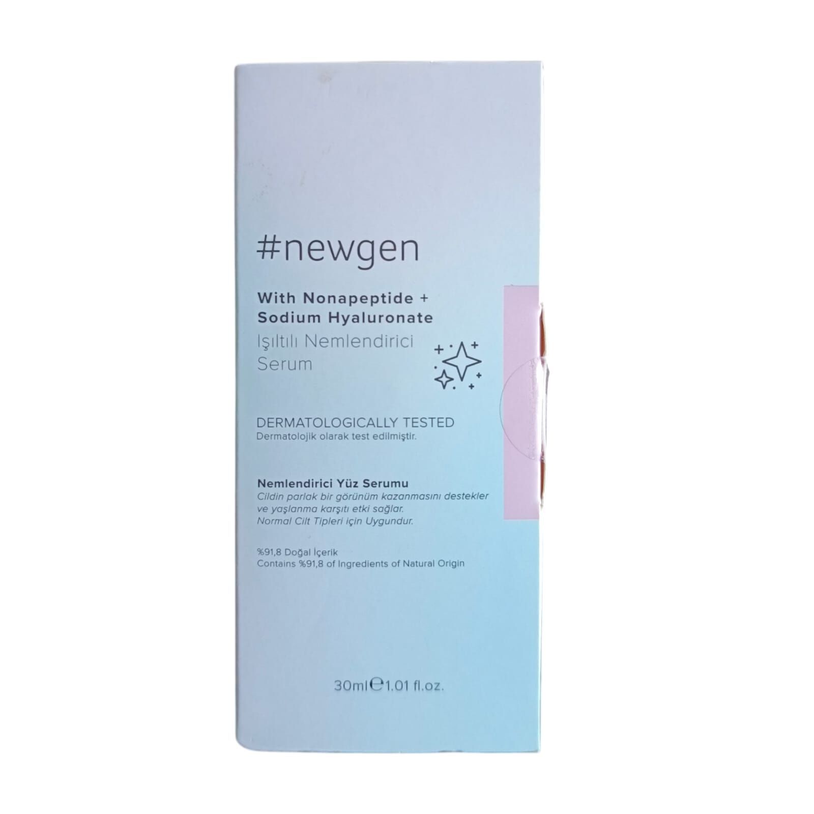 Newgen Nemlendirici Yüz Serumu