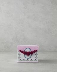 English Home Retro Vibe New Bone China 4 Parça 2 Kişilik Kahve Fincan Takımı 100 ml Pembe
