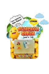 Oyuncaklı Sabun Meyve Serisi - Limon Kokulu Gliserinli Sabun 125 gr